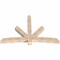 Ekena Millwork Alberta Smooth Timber Gable Bracket, Douglas Fir, 84"W x 56"H x 5 1/2"D x 5 1/2"F, 16/12 Pitch GBW084X56X0606ALB00SDF - alternate 2